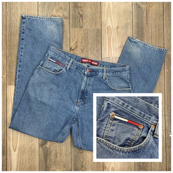 SOLD VTG Tommy Hilfiger Relaxed Fit Jeans - Picture 3 of 8